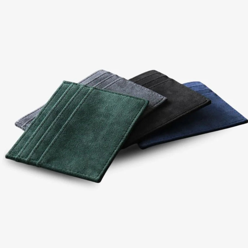 Card Wallet Slim Minimalist Wallet Fall 2025 Luxury Grip Green - Tophatter Daily Deals