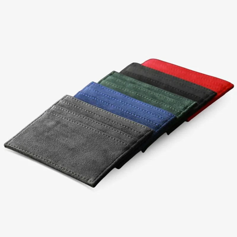 Card Wallet Slim Minimalist Wallet Fall 2025 Luxury Grip - Tophatter Daily Deals