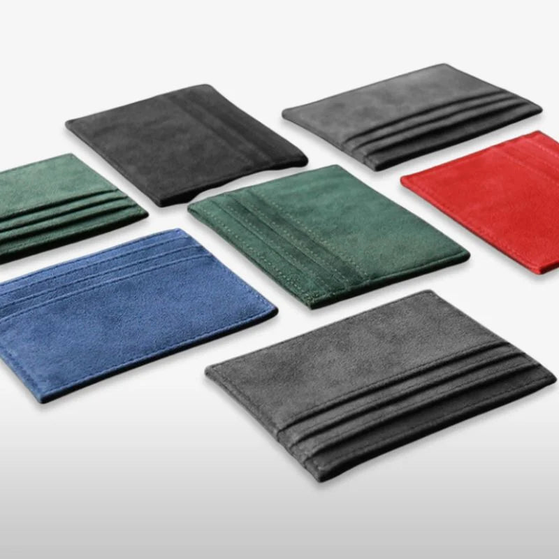 Card Wallet Slim Minimalist Wallet Fall 2025 Luxury Grip - Tophatter Daily Deals