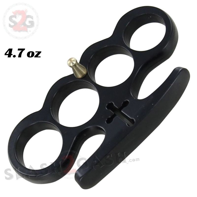 Cross Brass Knuckles Cardinals Revenge Belt Buckle - Black Belt Buckle - Tophatter Daily Deals