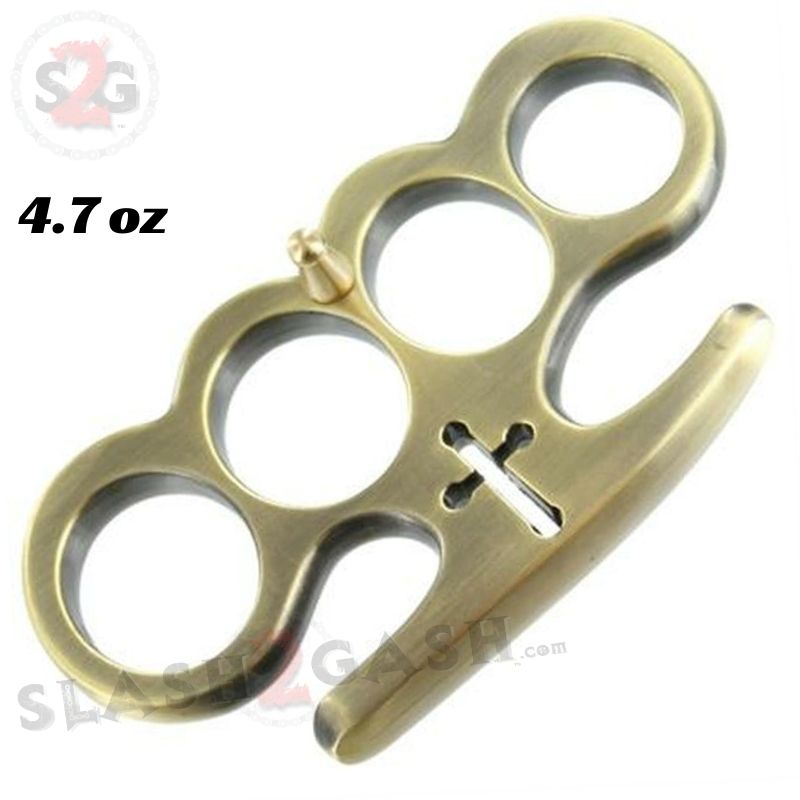 Cross Brass Knuckles Cardinals Revenge Belt Buckle - 6 colors Belt Buckle - Tophatter Daily Deals