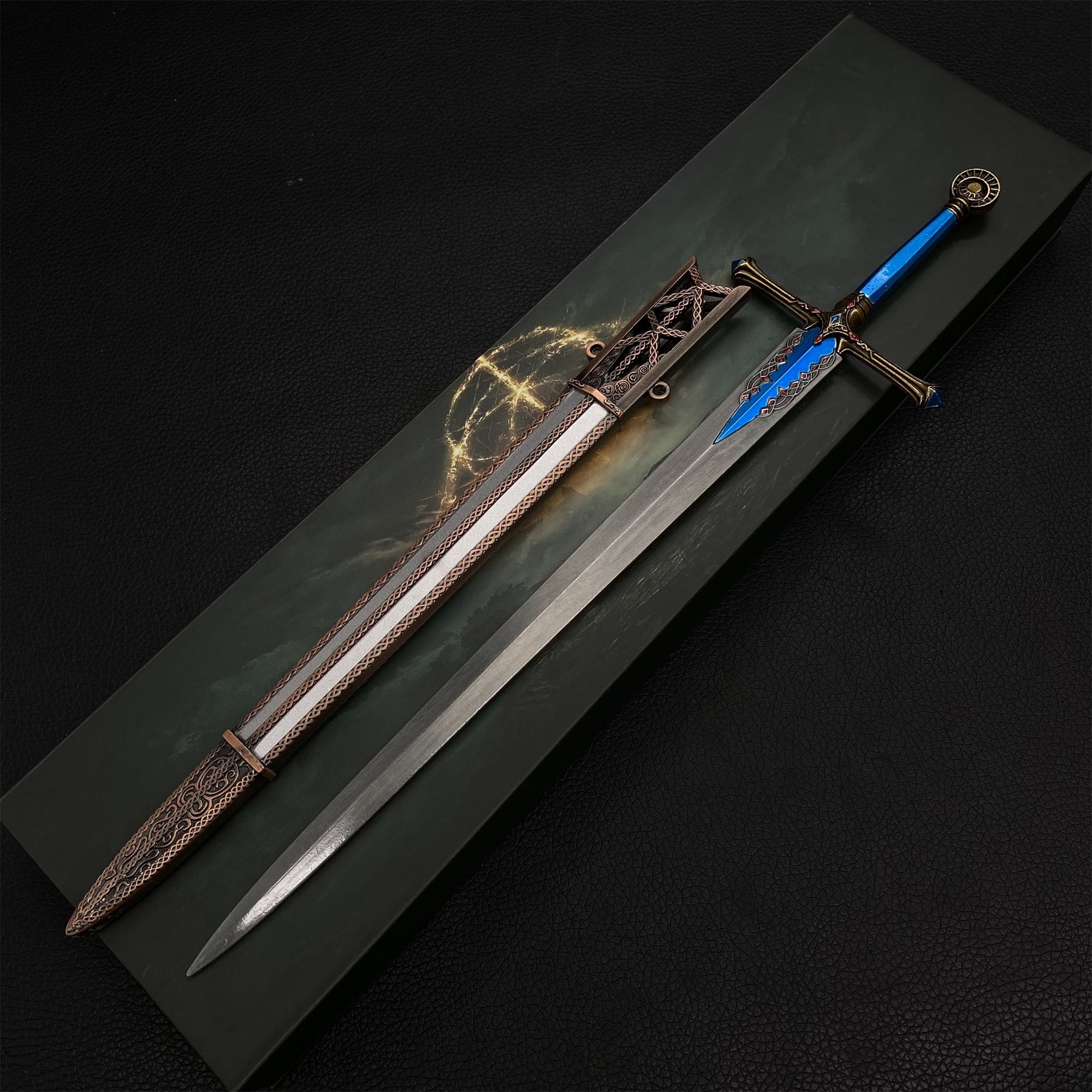 Carian Knight's Sword Sword Metal Replica With Gift Box - Tophatter Daily Deals
