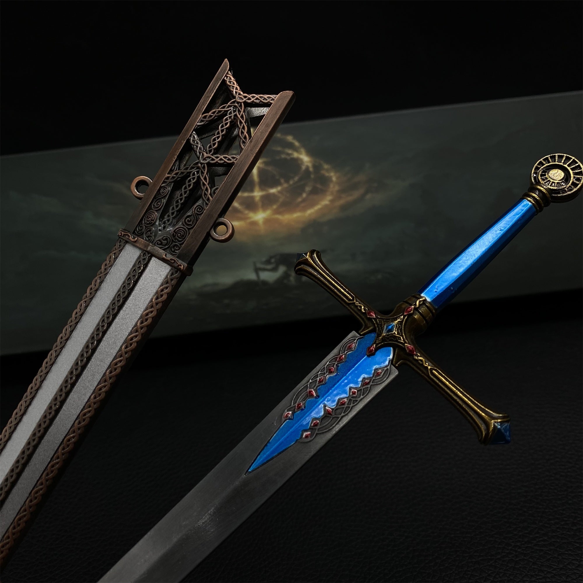 Carian Knight's Sword Sword Metal Replica With Gift Box - Tophatter Daily Deals