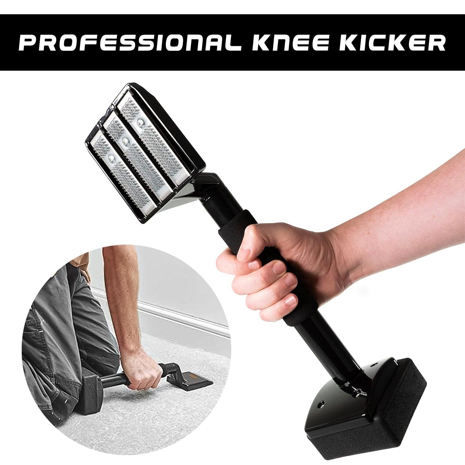 Knee Kick Carpet Stretcher - Professional Knee Kicker and Carpet Stretcher Fitters Gripper Tool Exercise & Fitness - Tophatter Daily Deals