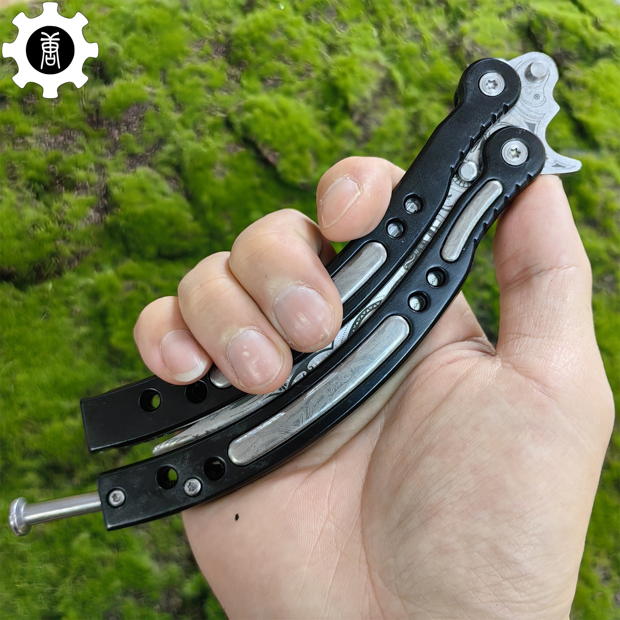 Cartel Balisong Metal Butterfly Knife Game Prop - Tophatter Daily Deals