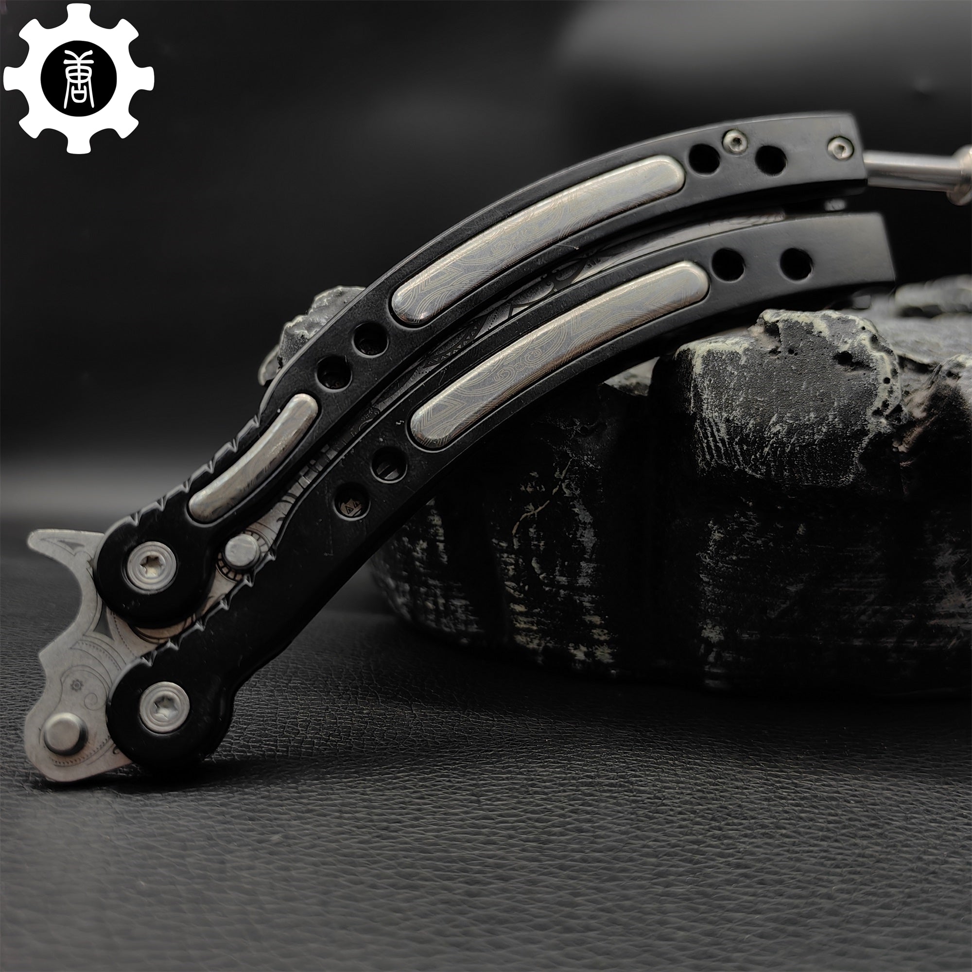 Cartel Balisong Metal Butterfly Knife Game Prop - Tophatter Daily Deals