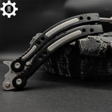 Cartel Balisong Metal Butterfly Knife Game Prop - Tophatter Daily Deals