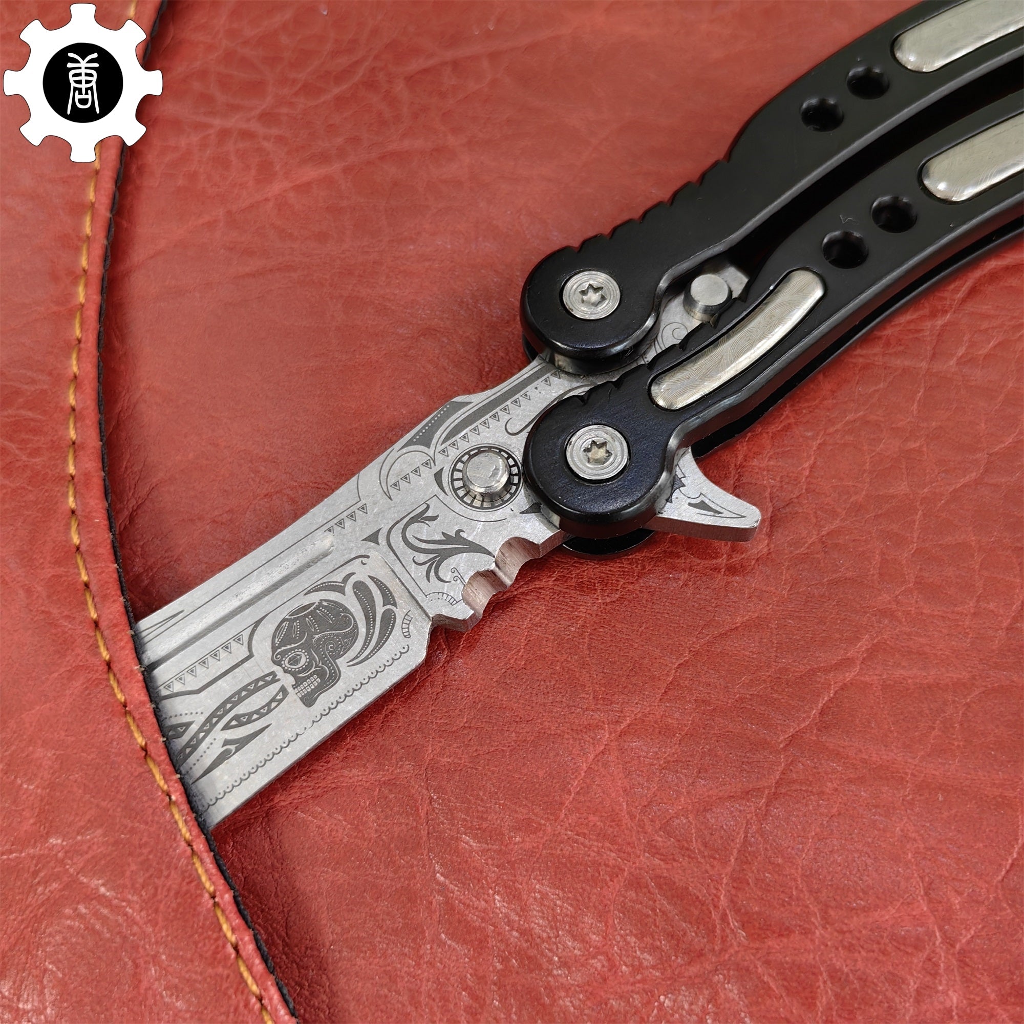 Cartel Balisong Metal Butterfly Knife Game Prop - Tophatter Daily Deals