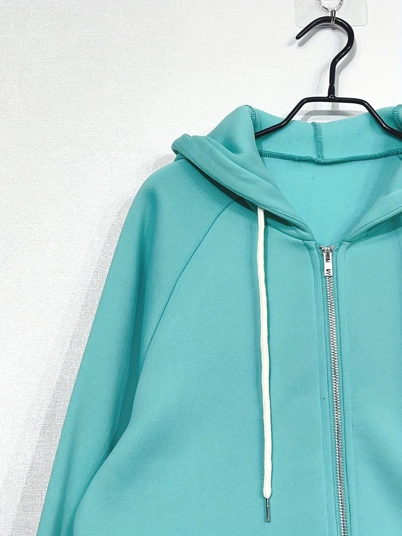 Cartoon Print Zip-up Hoodie Sweatshirt, Casual Long Raglan Sleeve Slant Pockets Drawstring Jacket For Fall & Winter, Women's Clothing - Tophatter Daily Deals
