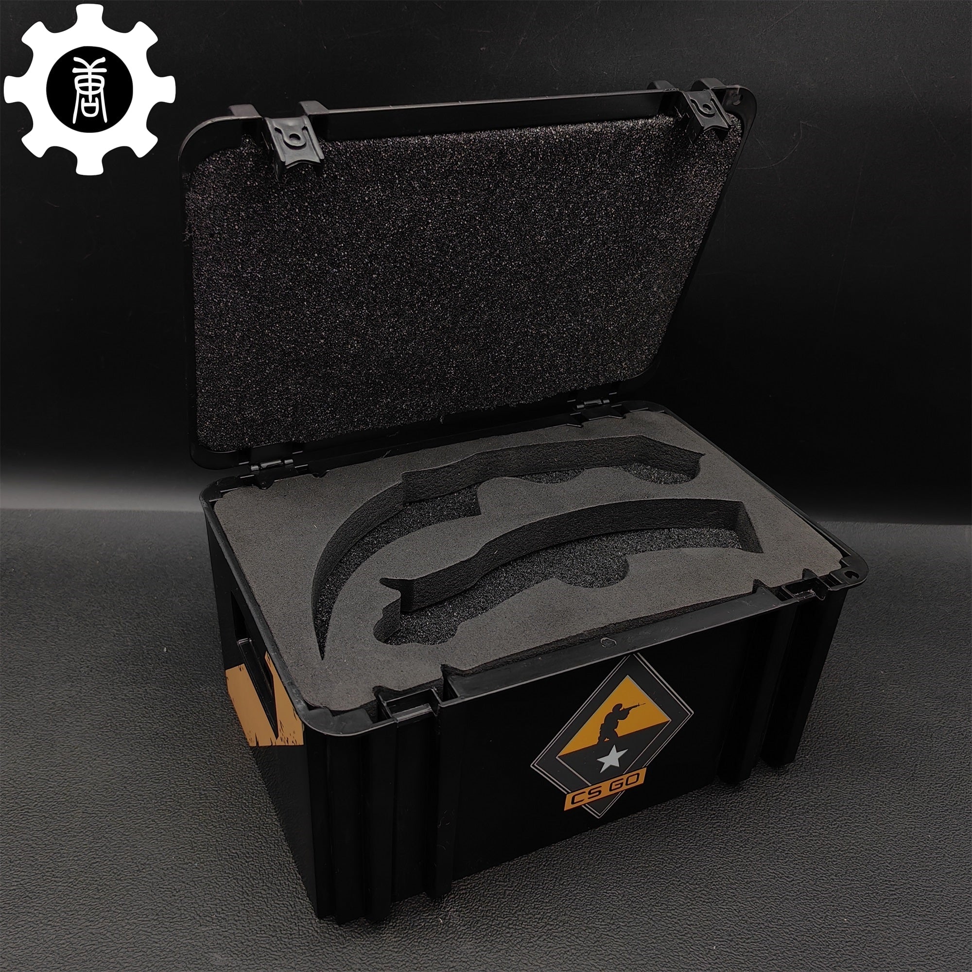 Case Hardened Blunt Blade Karambit & Butterfly Knife Weapon Case - Tophatter Daily Deals