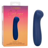 Cashmere Satin G Blue Liquid Silicone Massager With 10 Speeds Waterproof Rechargeable > Vibrators > Standard Vibrators - Tophatter Daily Deals