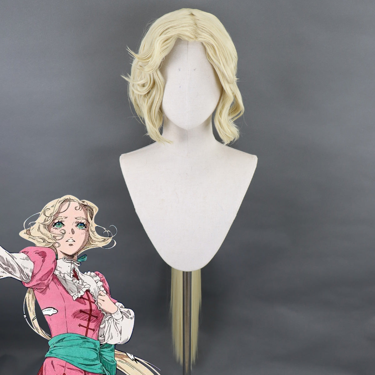 Castlevania: Nocturne Maria Renard Golden Cosplay Wig Wig - Tophatter Daily Deals