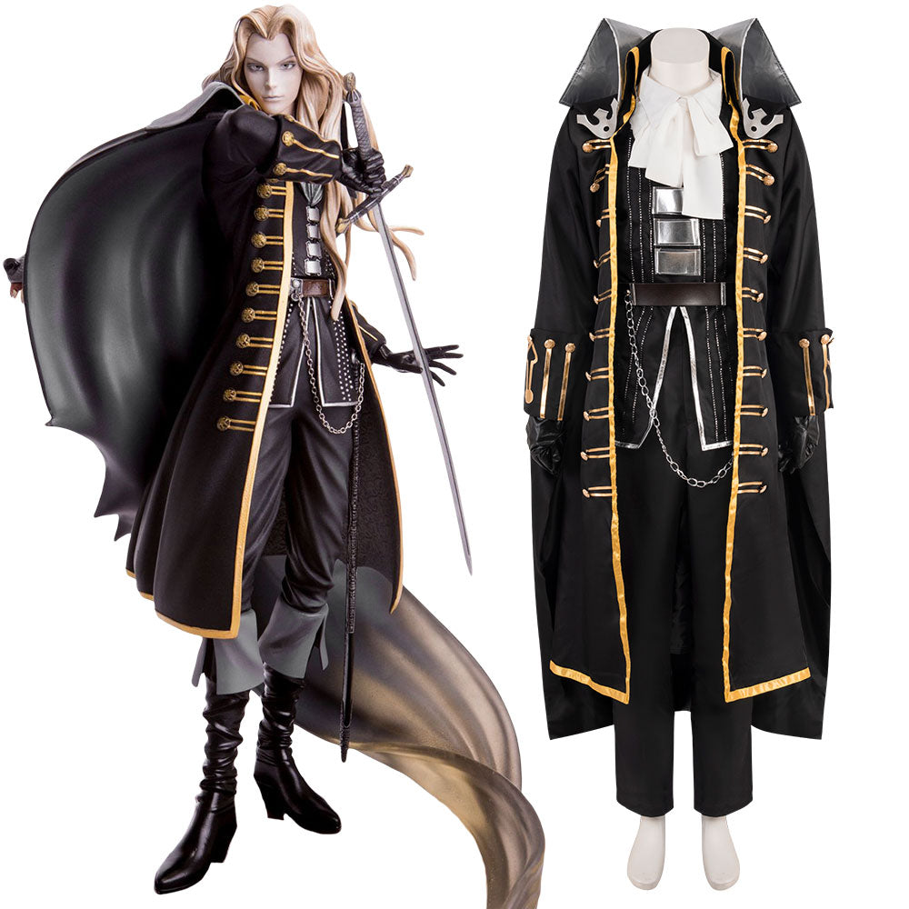 Castlevania: Symphony of the Night Alucard Cosplay Costume Costume - Tophatter Daily Deals