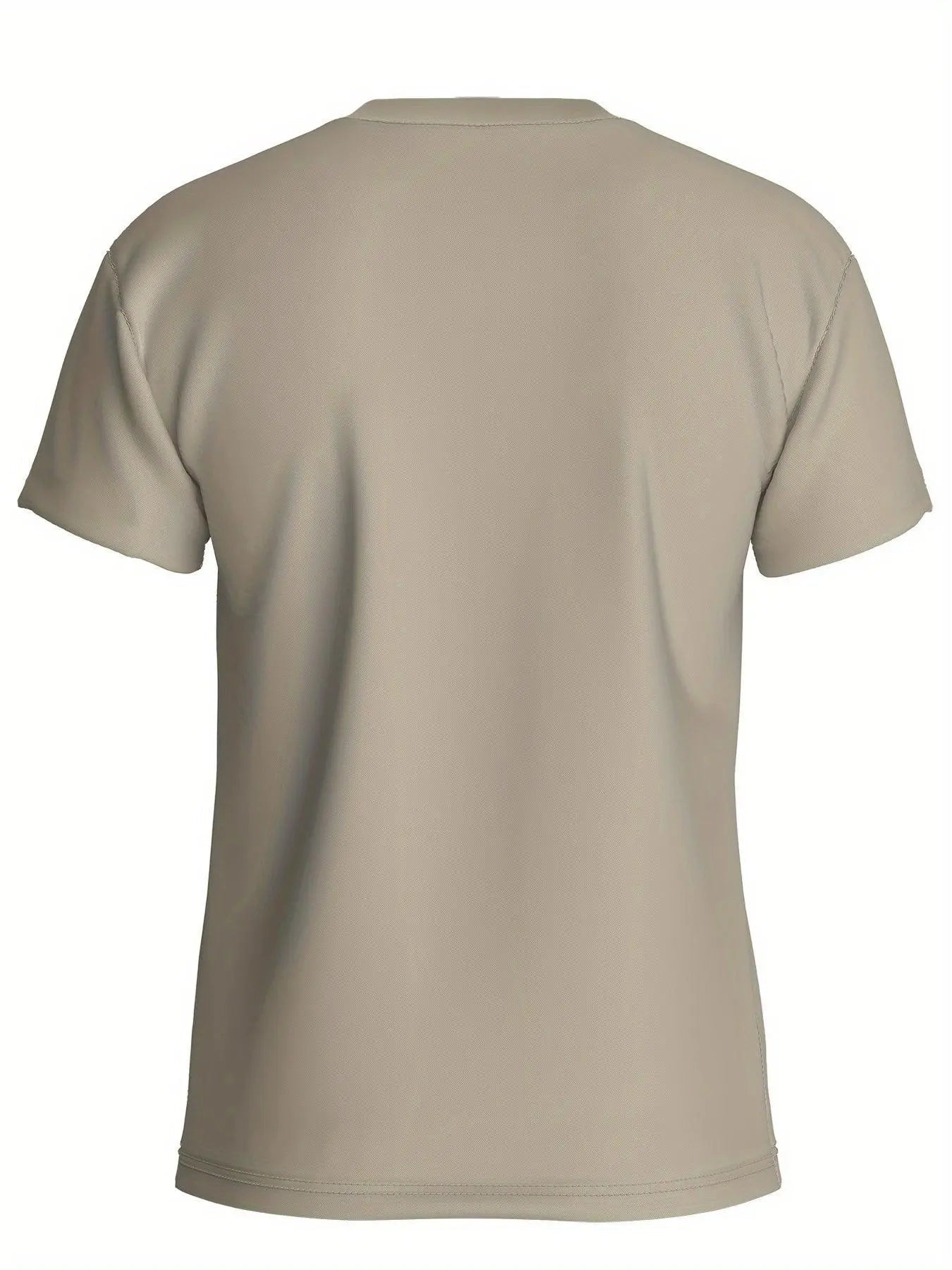 Casual Polyester-Spandex Knit T-Shirt with 3D Cat Print for Adults, Crew Neck, Regular Fit, Breathable Summer Tee with Slight Stretch - Tophatter Daily Deals