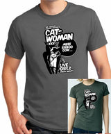 Catwoman - Arkham Lounge Catwoman T-Shirt - Tophatter Daily Deals