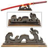 Celestial Dragon Table Top Katana Stand - TOPHATTER'S ARMORY DEALS Collectible Weapons - Tophatter Daily Deals