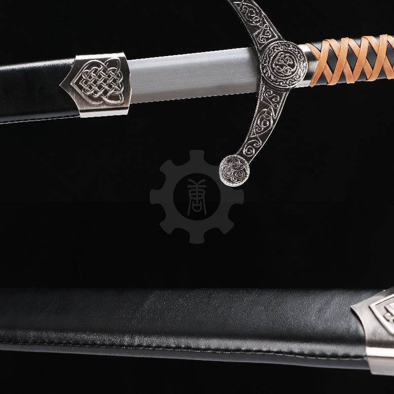 Celtic Knight Sword Life-size Cosplay Prop Metal Replica - Tophatter Daily Deals