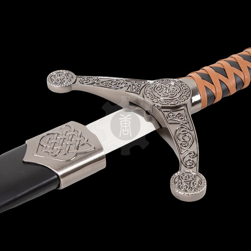 Celtic Knight Sword Life-size Cosplay Prop Metal Replica - Tophatter Daily Deals