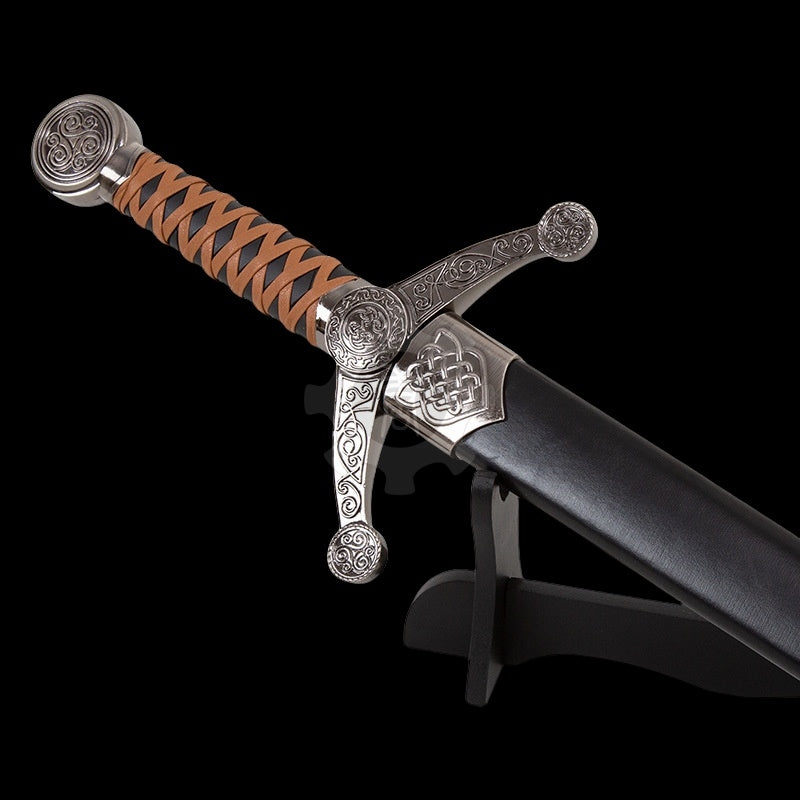 Celtic Knight Sword Life-size Cosplay Prop Metal Replica - Tophatter Daily Deals