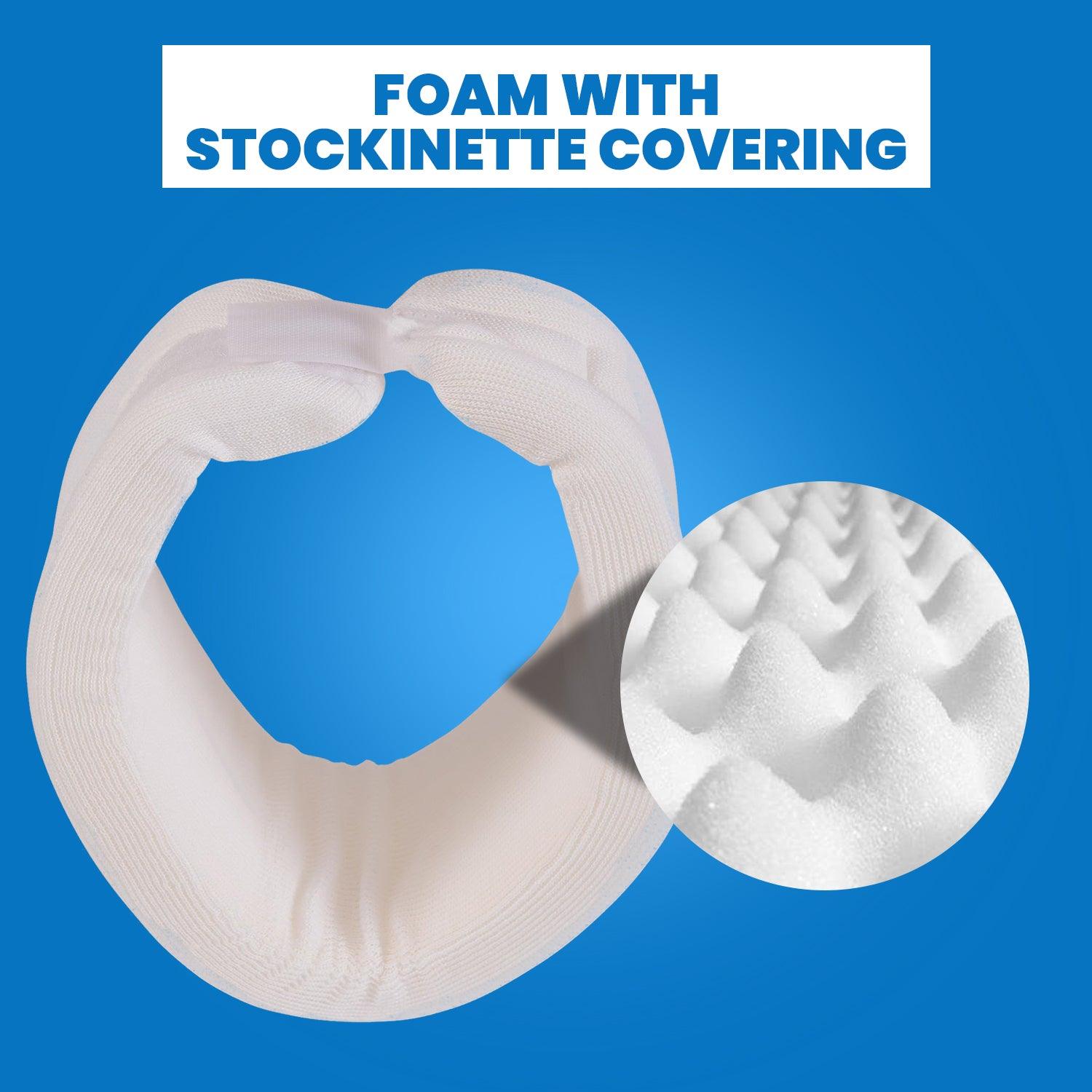 Soft Neck Collar - Medium 14-16"/35-40cm Foam Neck Collar Cervical Whiplash/vertebrae Brace Health Care - Tophatter Daily Deals