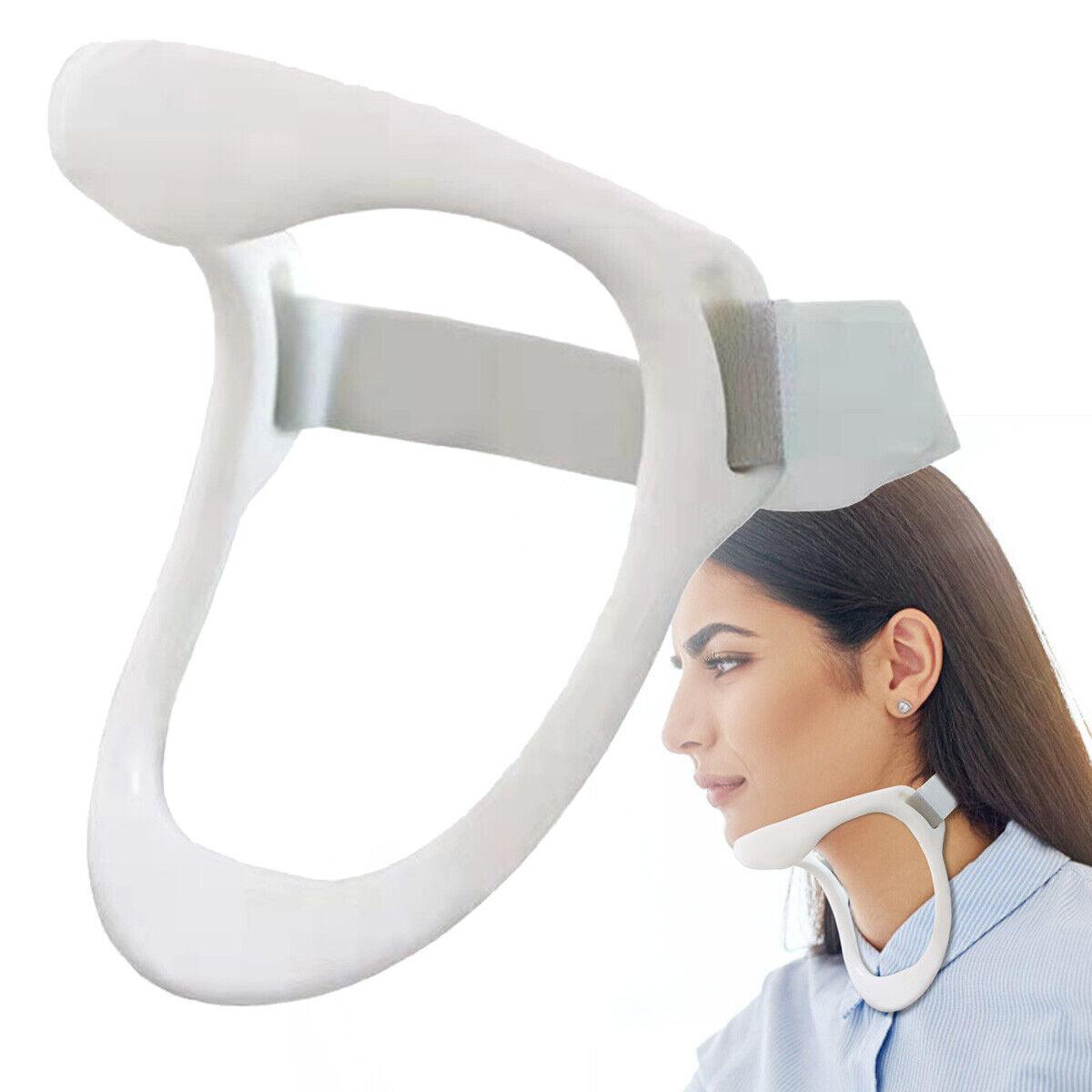 Neck Brace for Posture - Adjustable Neck Stretcher Neck Support for Cervical Pain Relief Neck Traction Device Personal Care - Tophatter Daily Deals