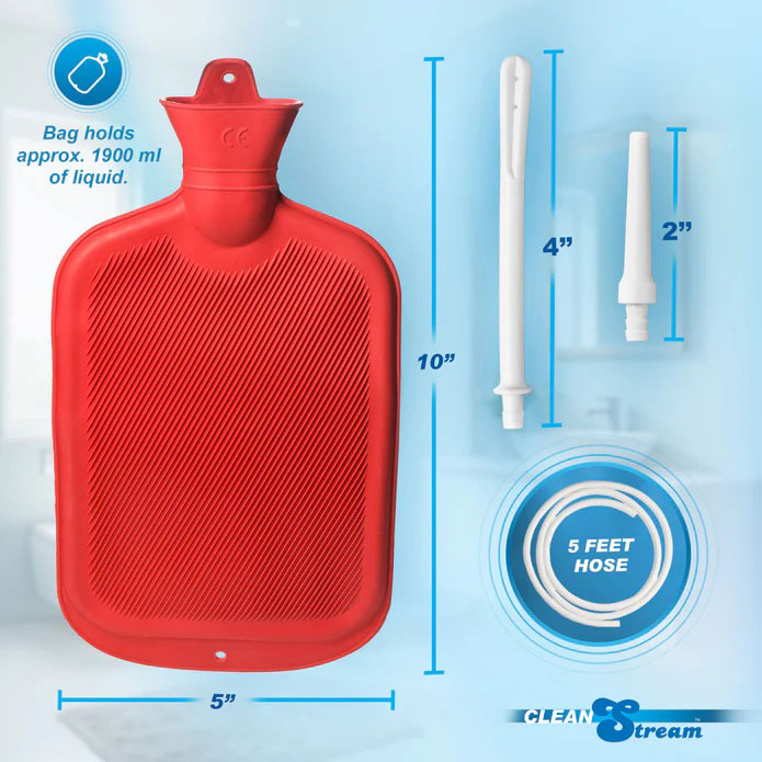 CleanStream Water Bottle Douche Kit – Personal Hygiene Douche Kit > Essentials > Douches - Tophatter Daily Deals
