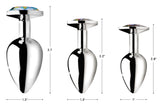 Rainbow Prism Gem Medium Butt Plug > Anal Range > Jewel Butt Plugs - Tophatter Daily Deals