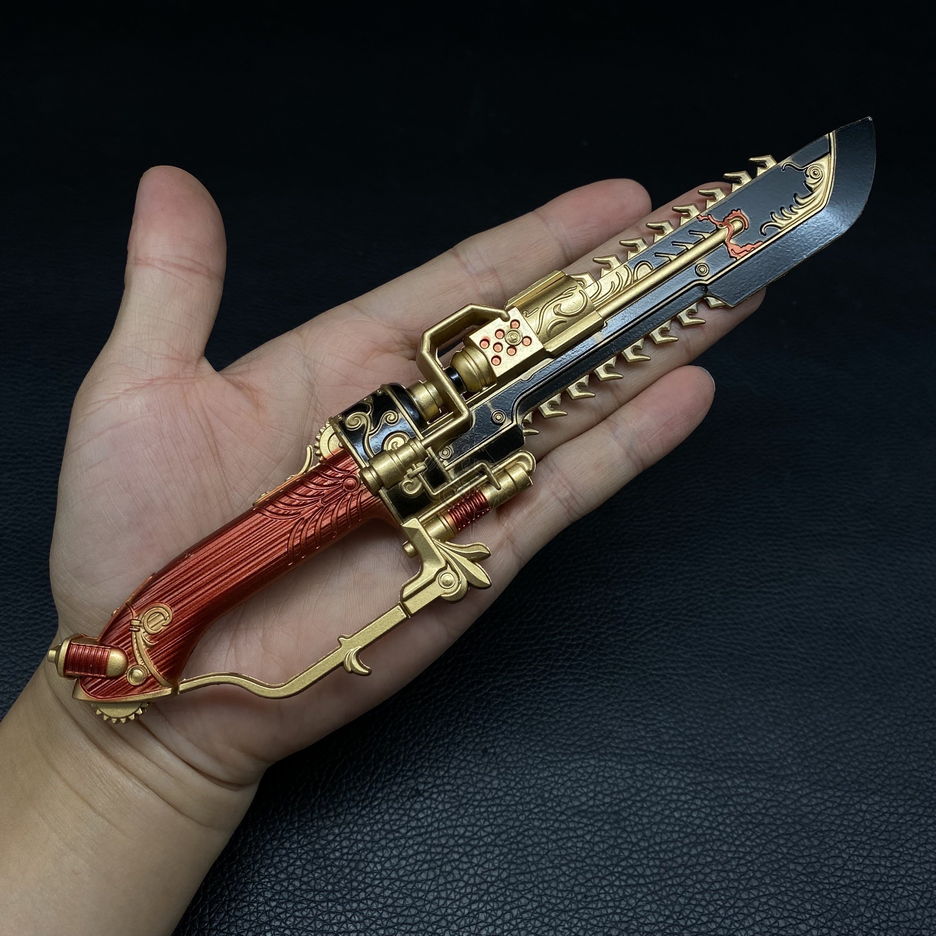 Delta Force Game Knife Metal Props For Collection Chainsaw Blade - Tophatter Daily Deals