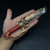 Delta Force Game Knife Metal Props For Collection Chainsaw Blade - Tophatter Daily Deals