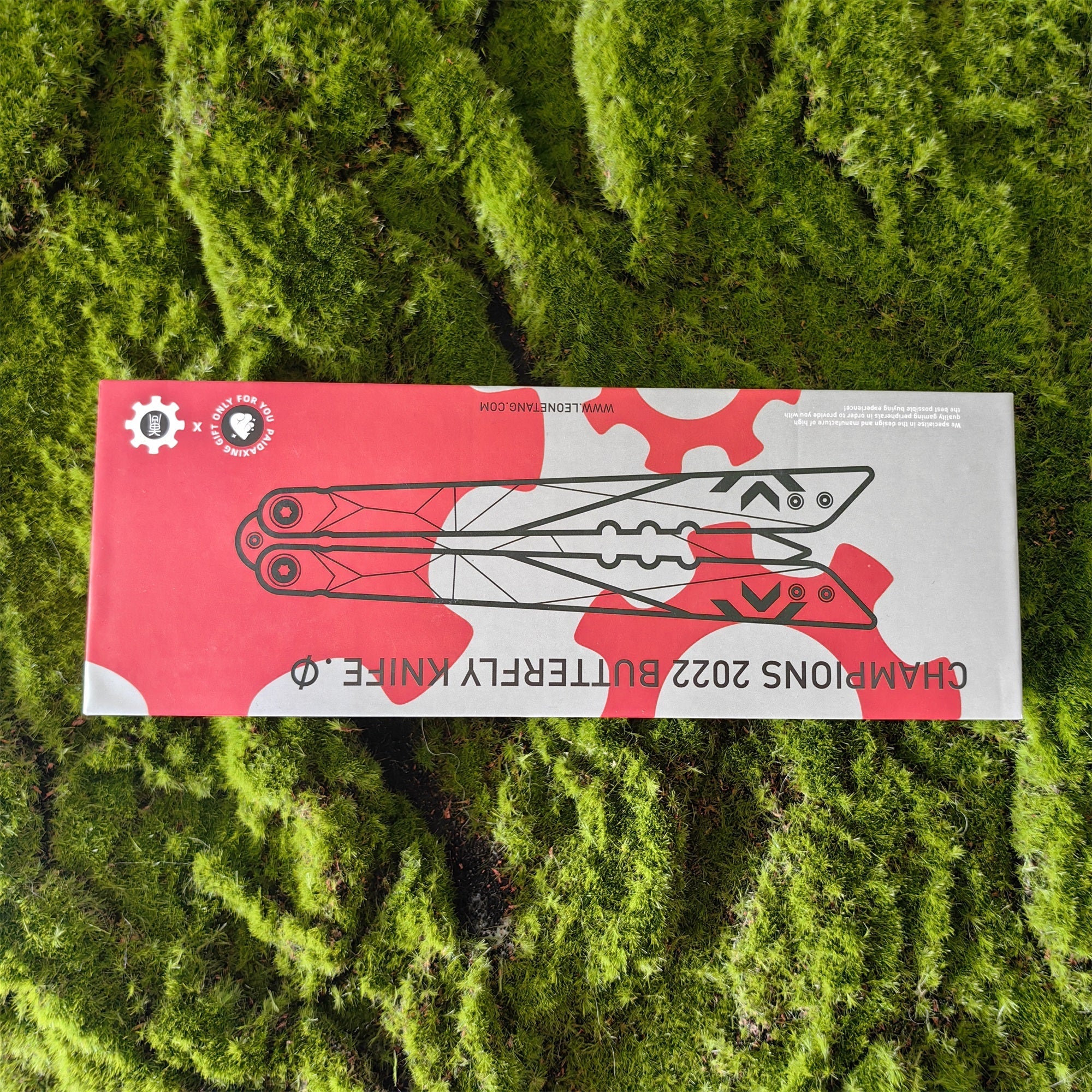 Metal Champion Butterfly Knife Blunt Blade Balisong Trainer Display Fan Art - Tophatter Daily Deals