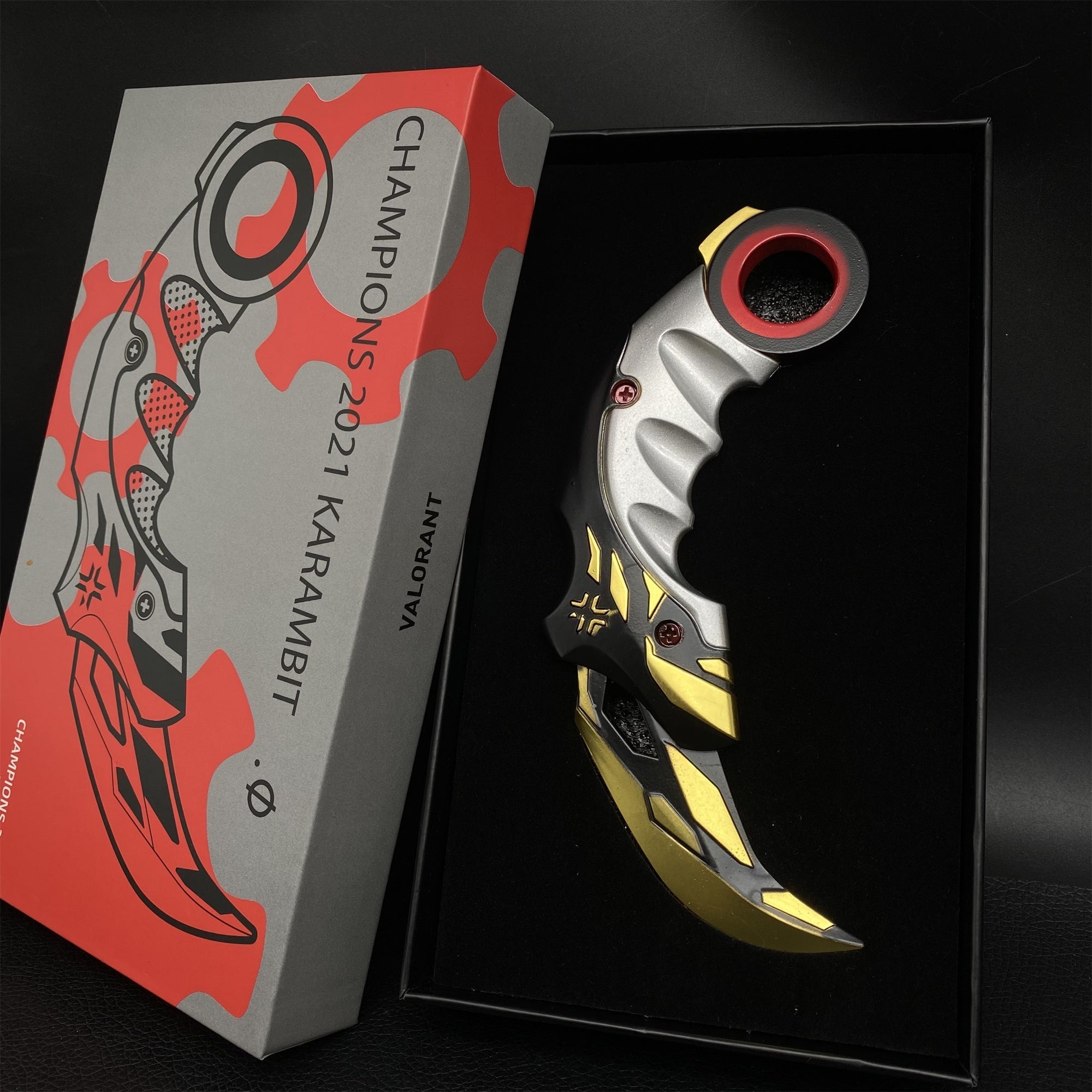 Metal Champion Karambit Blunt Blade Trainer Cosplay Prop - Tophatter Daily Deals