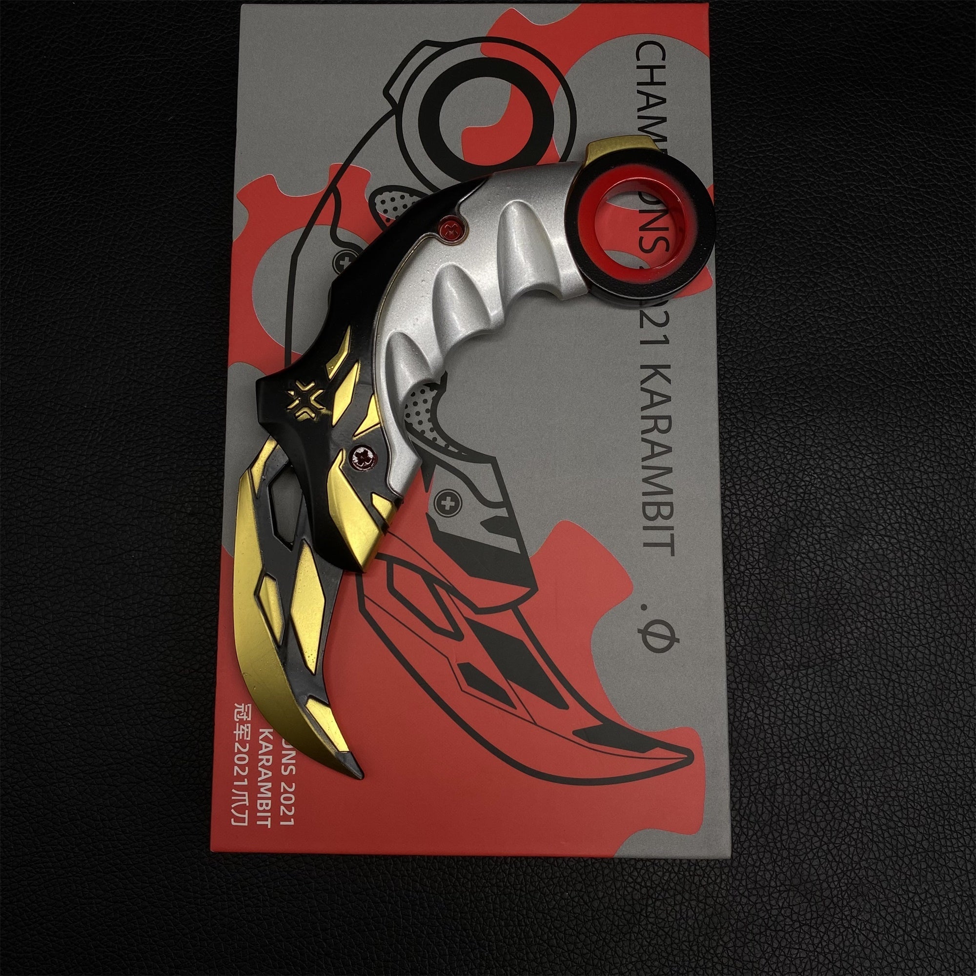 Metal Champion Karambit Blunt Blade Trainer Cosplay Prop - Tophatter Daily Deals