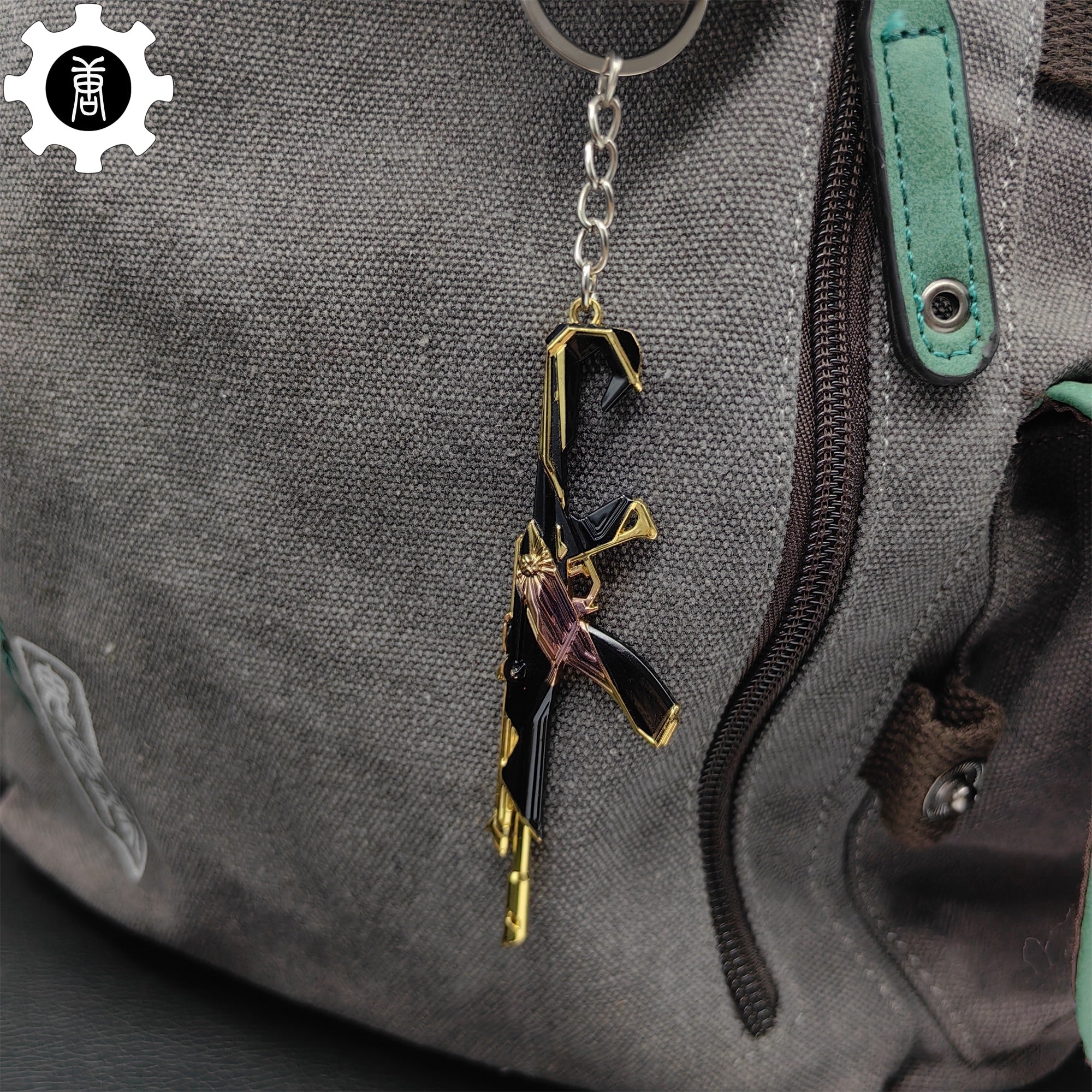 Mini Champions Vandal Gun Metal Keychain - Tophatter Daily Deals