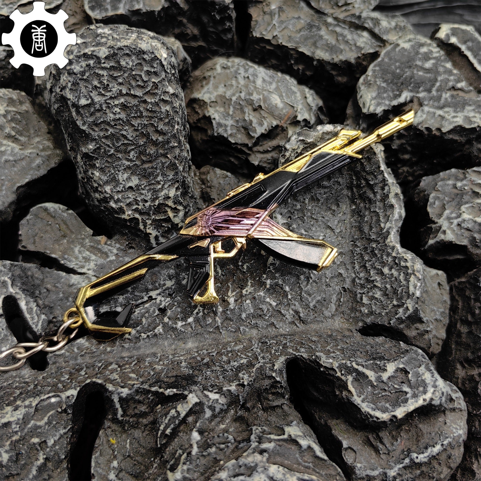 Mini Champions Vandal Gun Metal Keychain - Tophatter Daily Deals