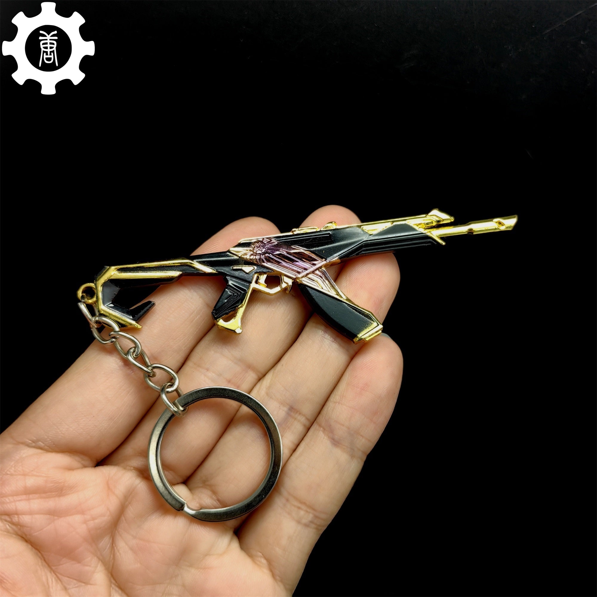 Mini Champions Vandal Gun Metal Keychain - Tophatter Daily Deals