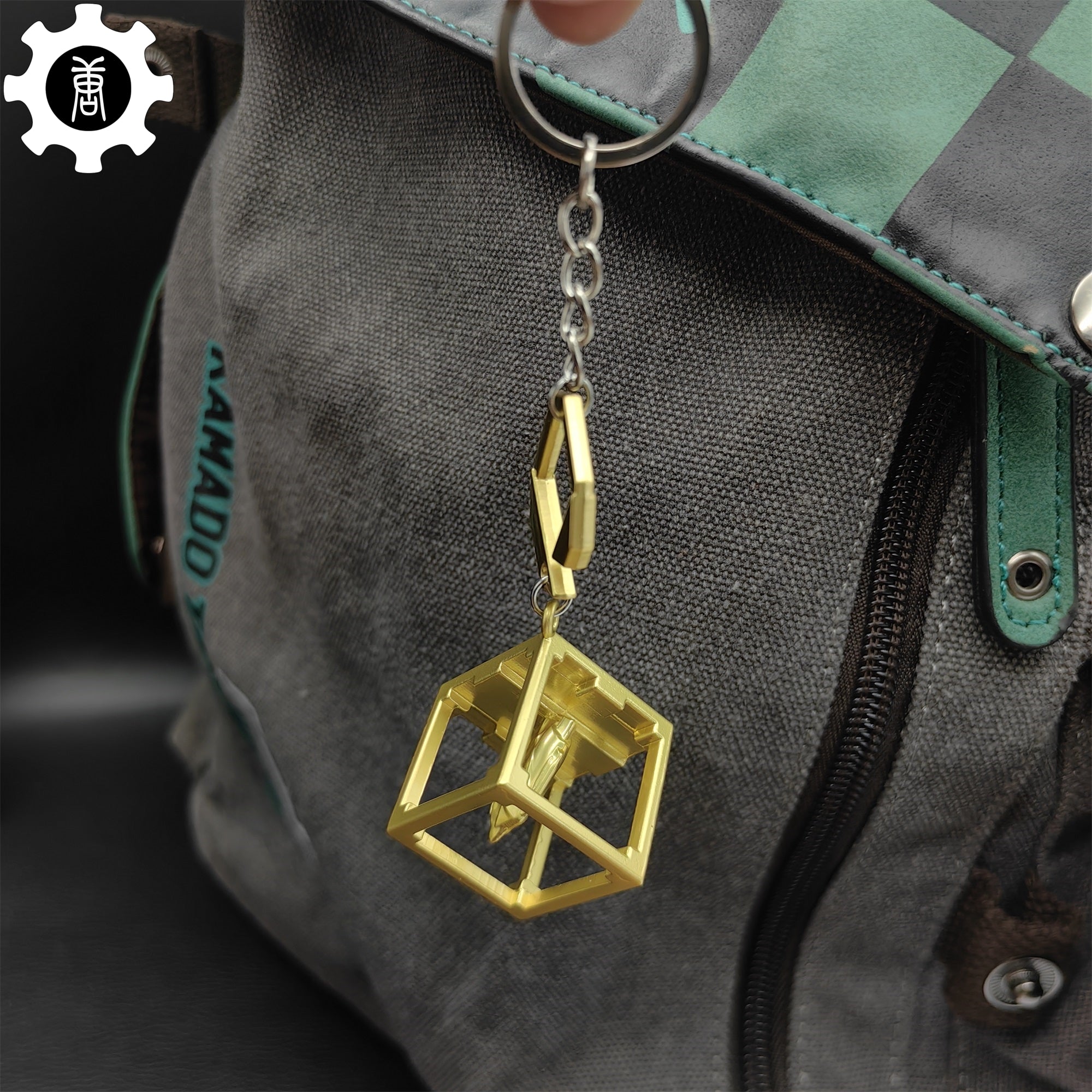 Mini Champions Cube Buddy Keychain Backpack Metal Pendant - Tophatter Daily Deals