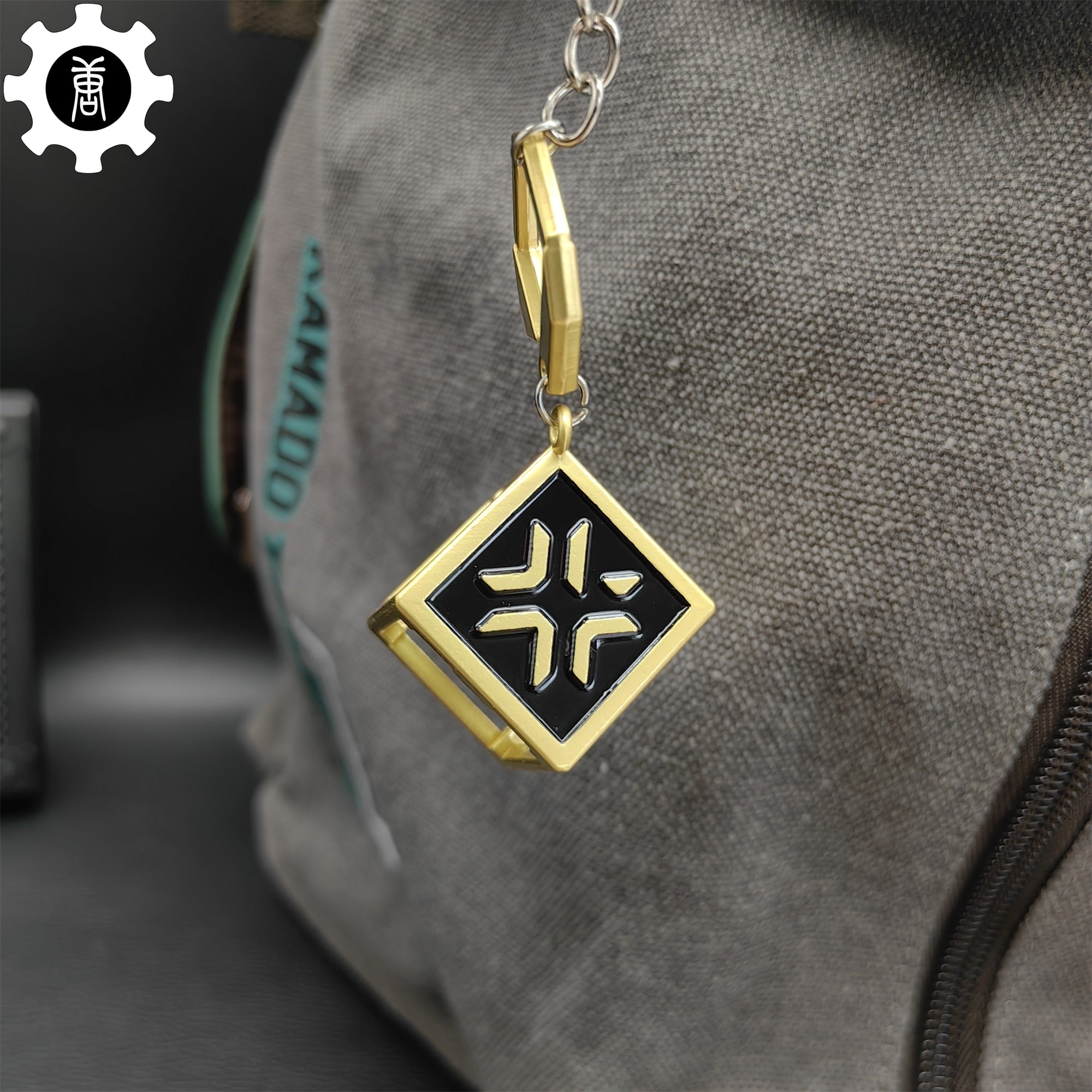 Mini Champions Cube Buddy Keychain Backpack Metal Pendant - Tophatter Daily Deals