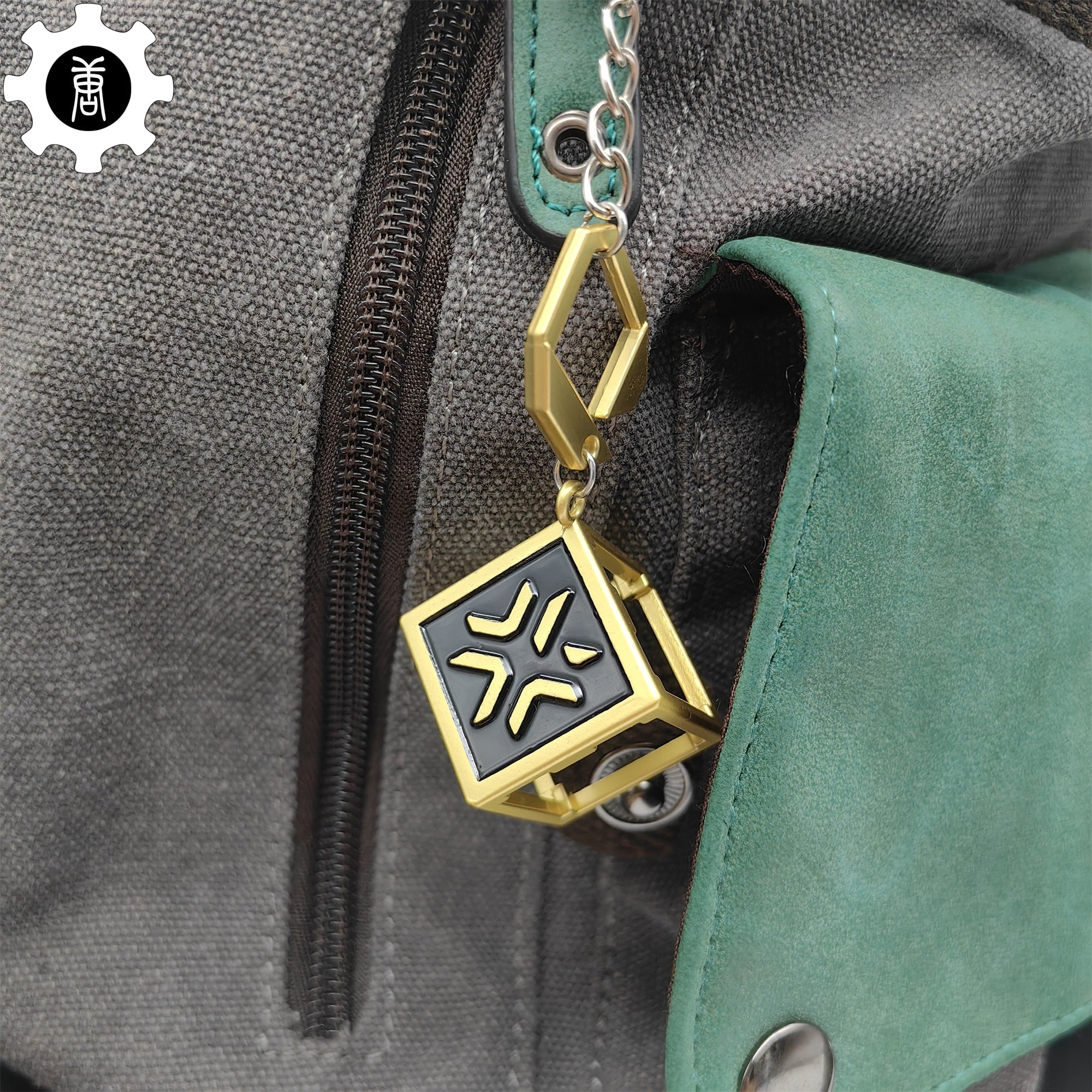 Mini Champions Cube Buddy Keychain Backpack Metal Pendant - Tophatter Daily Deals