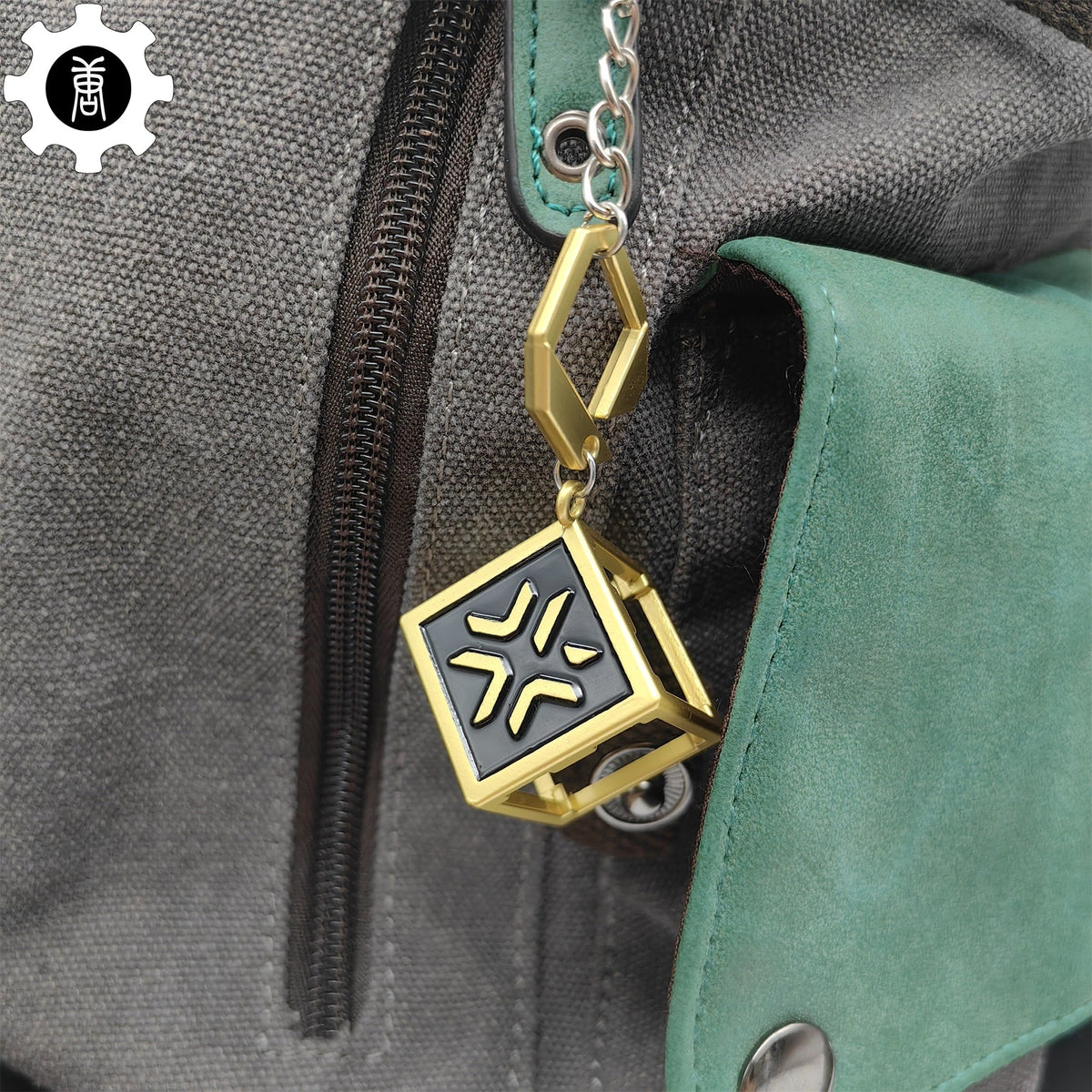Mini Champions Cube Buddy Keychain Backpack Metal Pendant - Tophatter Daily Deals