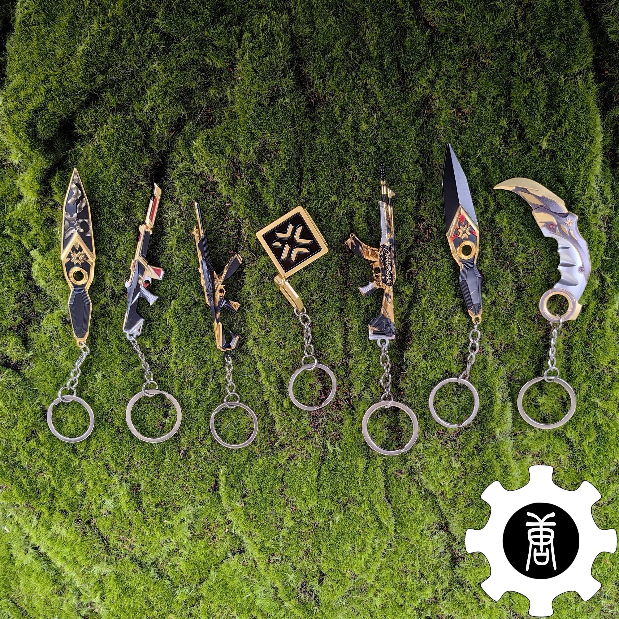 Champions Skin Keychain Backpack Decor Champions 2023 Vandal Game Props 7 In 1 Pack - Tophatter Daily Deals