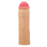 Chane 7.1 Inch Penis Extender Sleeve – Ultra Realistic Textured Sleeve > Sex Toys For Men > Penis Sleeves - Tophatter Daily Deals