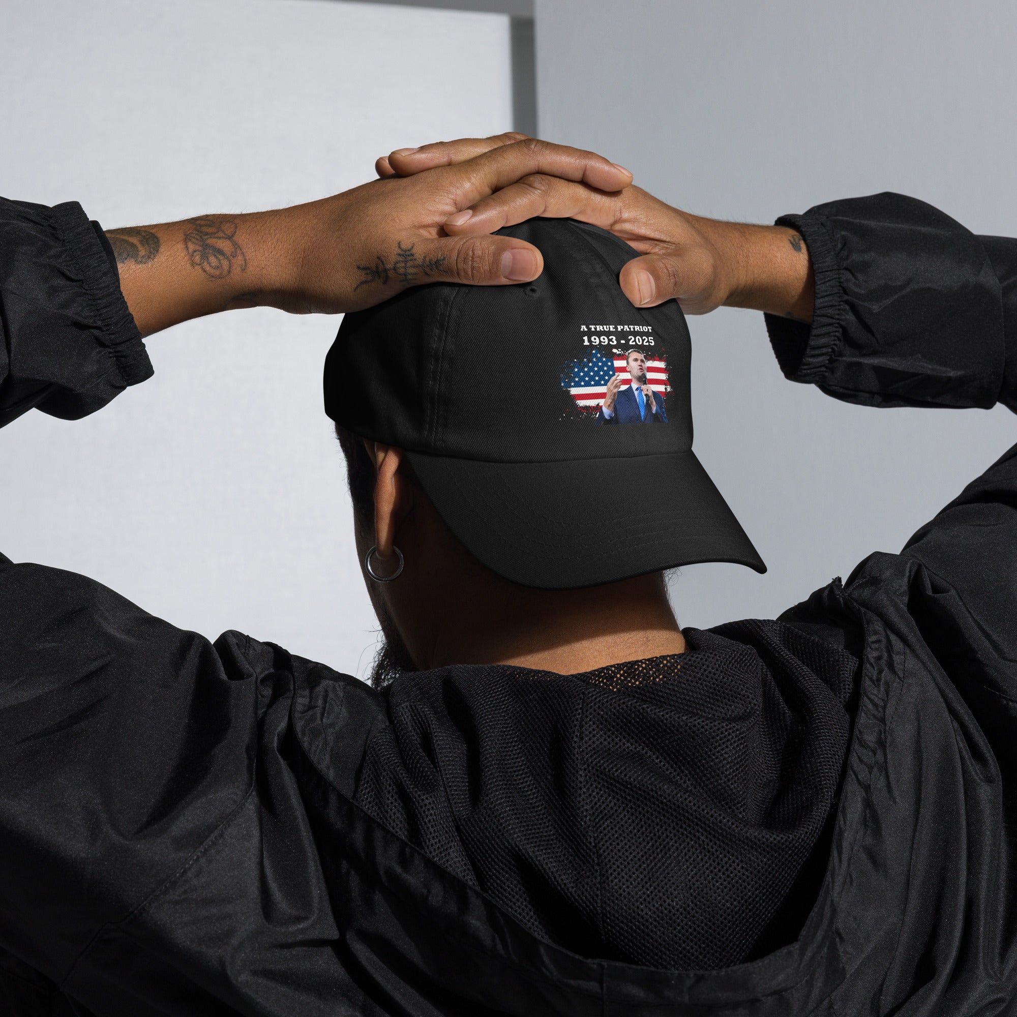 Charlie Kirk Hat, True Patriot 1993-2025 Rip Memorial American Flag Cap Printed Cap - Tophatter Daily Deals