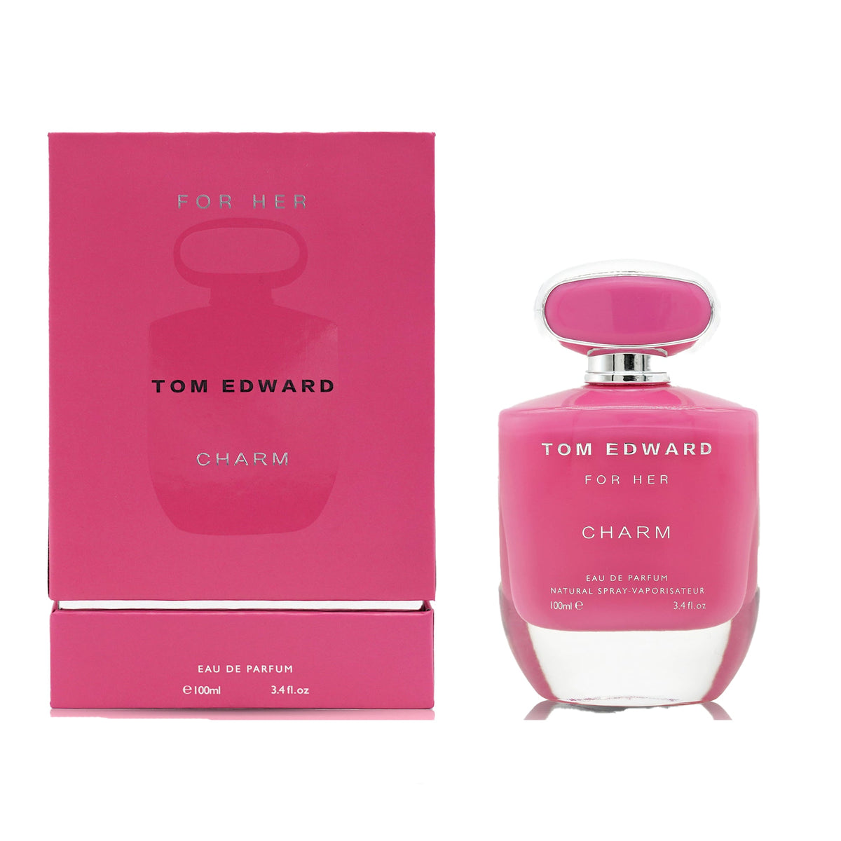Tom Edward Charm Eau De Parfum 100ml Spray - Tophatter Daily Deals