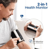 Blood Pressure Machine - Wireless Upper Arm Blood Pressure Monitor ECG Monitor 2 in 1 Machine Free APP Health Care - Tophatter Daily Deals