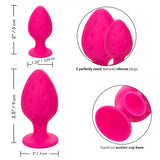 Cheeky Butt Plug Duo (Pink) – Playful Butt Plug Set > Anal Range > Butt Plug Kits - Tophatter Daily Deals