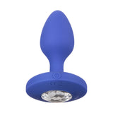 Cheeky Gems Medium Rechargeable Vibrating Probe – Flexible Silicone Vibrator > Anal Range > Jewel Butt Plugs - Tophatter Daily Deals