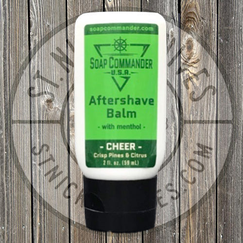 Soap Commander - Cheer - Limited Edition - Aftershave Balm - CHEER ASB Shaving & Grooming - Tophatter Daily Deals