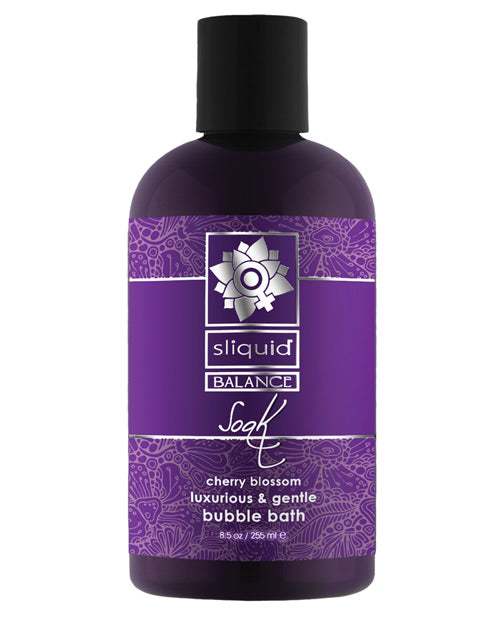 Sliquid Balance Soak Cherry Blossom Bubble Bath - Tophatter Daily Deals