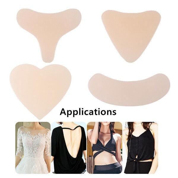 Chest Pads for Wrinkles - Beauty Skinpad Silicone Chest Patches Reusable Overnight Decollette Pad Personal Care - Tophatter Daily Deals