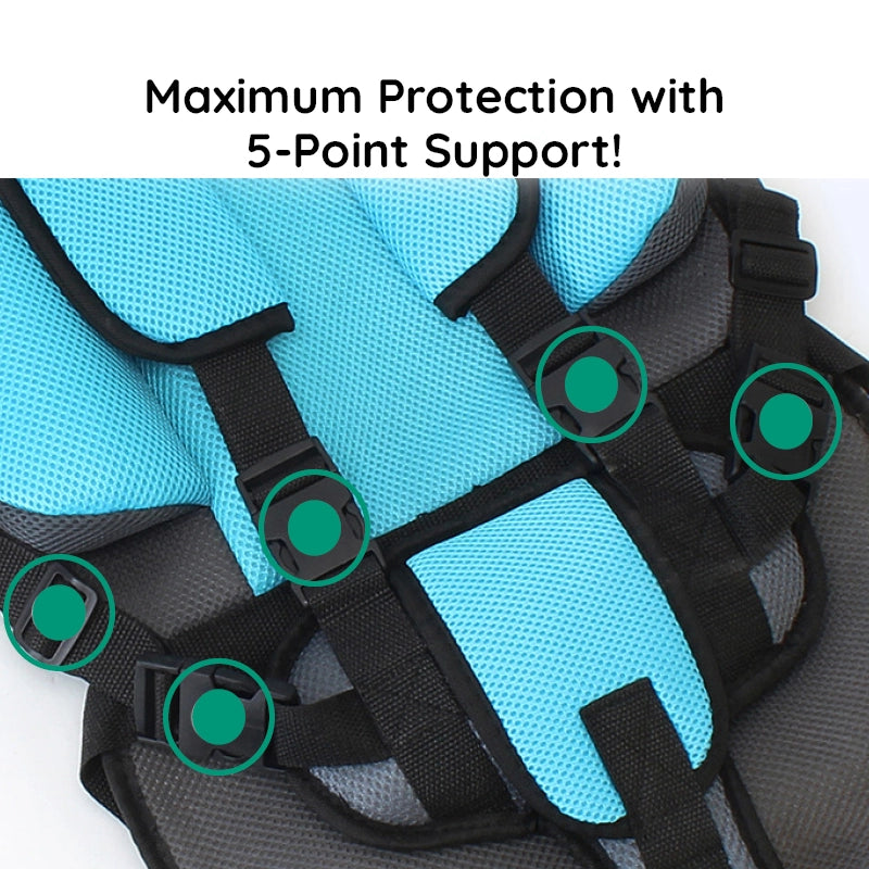 Child Car Seat Cushion Safety Pad Easy Install Comfortable - Tophatter Daily Deals